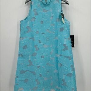 Tuckernuck Cyan Blythe Dress with bow NWT sleeveless